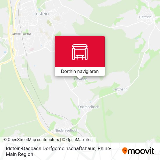 Idstein-Dasbach Dorfgemeinschaftshaus Karte