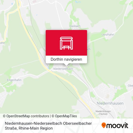 Niedernhausen-Niederseelbach Oberseelbacher Straße Karte