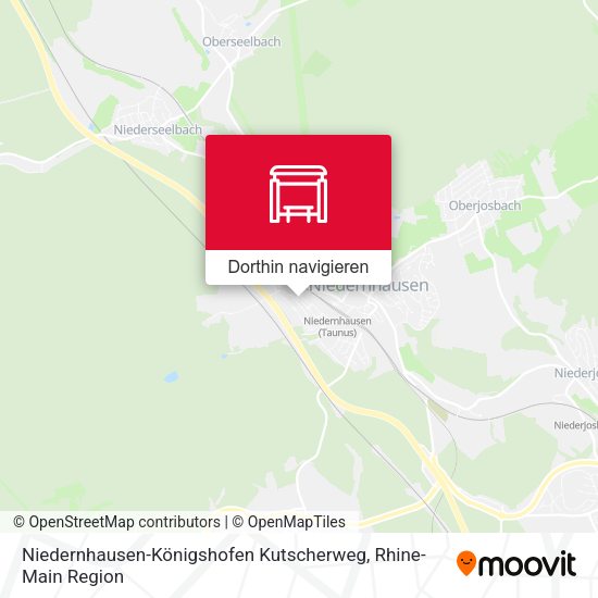 Niedernhausen-Königshofen Kutscherweg Karte