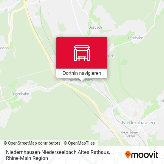 Niedernhausen-Niederseelbach Altes Rathaus Karte