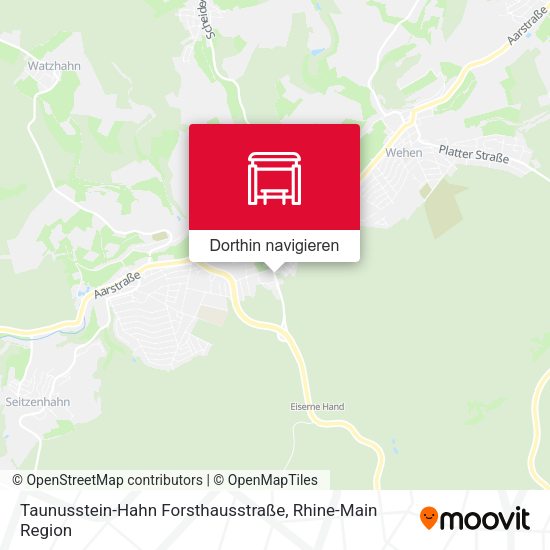 Taunusstein-Hahn Forsthausstraße Karte