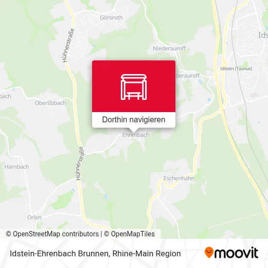 Idstein-Ehrenbach Brunnen Karte