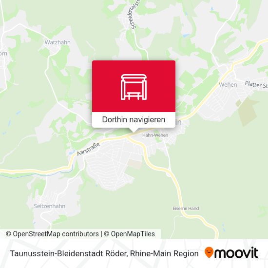 Taunusstein-Bleidenstadt Röder Karte
