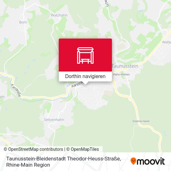 Taunusstein-Bleidenstadt Theodor-Heuss-Straße Karte