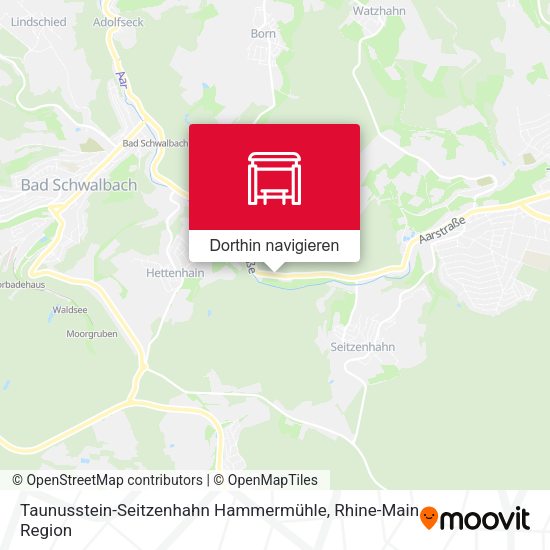 Taunusstein-Seitzenhahn Hammermühle Karte