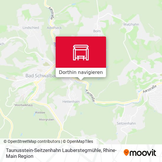 Taunusstein-Seitzenhahn Lauberstegmühle Karte