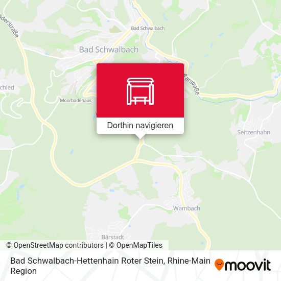 Bad Schwalbach-Hettenhain Roter Stein Karte