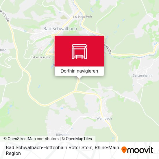 Bad Schwalbach-Hettenhain Roter Stein Karte