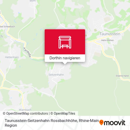 Taunusstein-Seitzenhahn Rossbachhöhe Karte