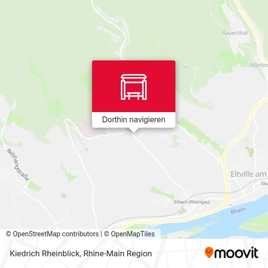 Kiedrich Rheinblick Karte