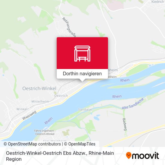 Oestrich-Winkel-Oestrich Ebs Abzw. Karte