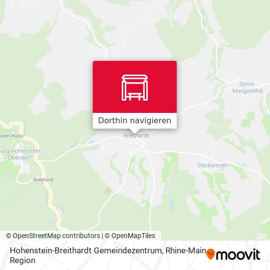 Hohenstein-Breithardt Gemeindezentrum Karte