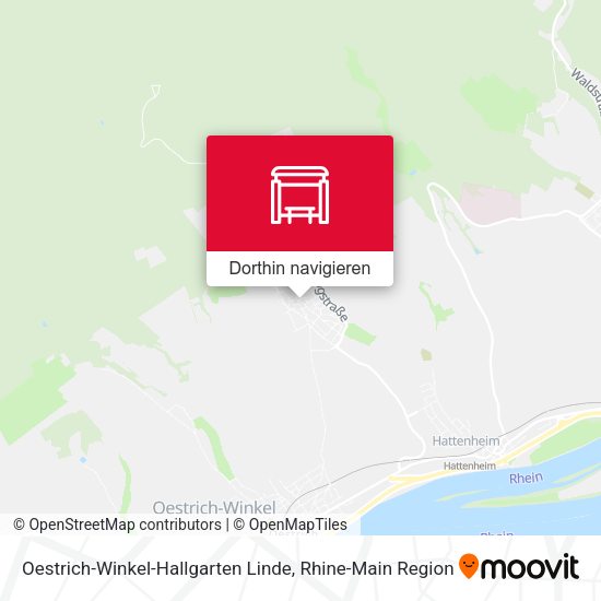 Oestrich-Winkel-Hallgarten Linde Karte