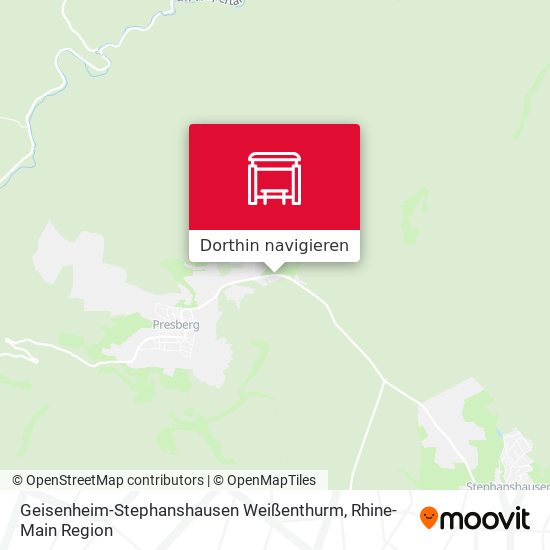 Geisenheim-Stephanshausen Weißenthurm Karte