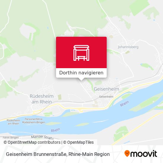 Geisenheim Brunnenstraße Karte