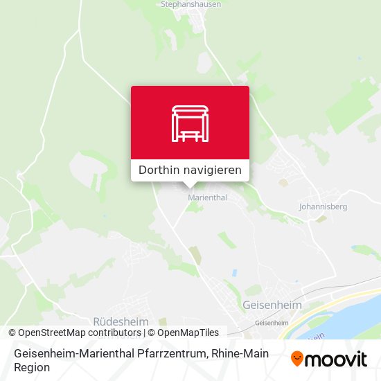 Geisenheim-Marienthal Pfarrzentrum Karte