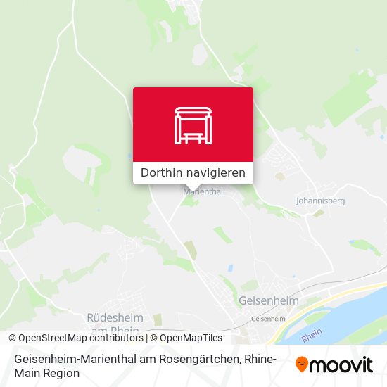 Geisenheim-Marienthal am Rosengärtchen Karte
