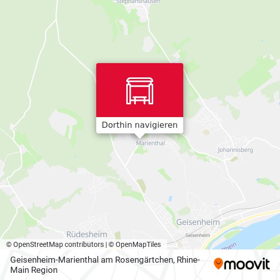 Geisenheim-Marienthal am Rosengärtchen Karte