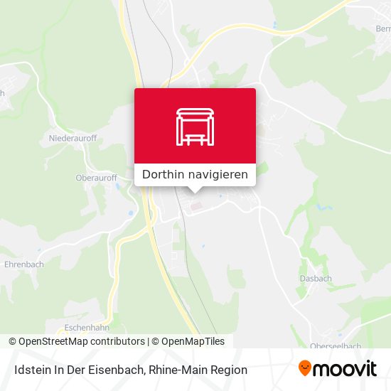 Idstein In Der Eisenbach Karte