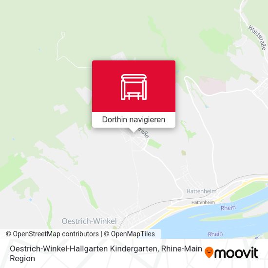 Oestrich-Winkel-Hallgarten Kindergarten Karte