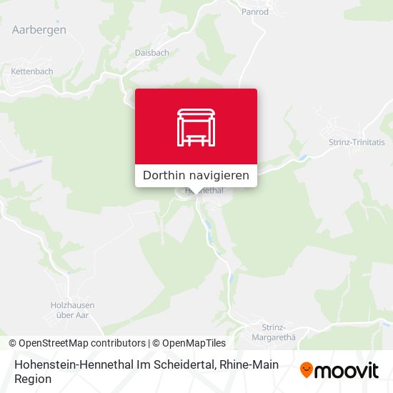 Hohenstein-Hennethal Im Scheidertal Karte