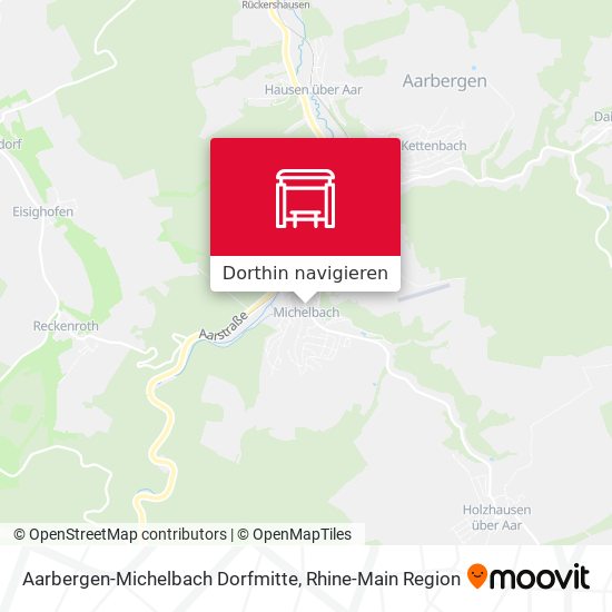 Aarbergen-Michelbach Dorfmitte Karte