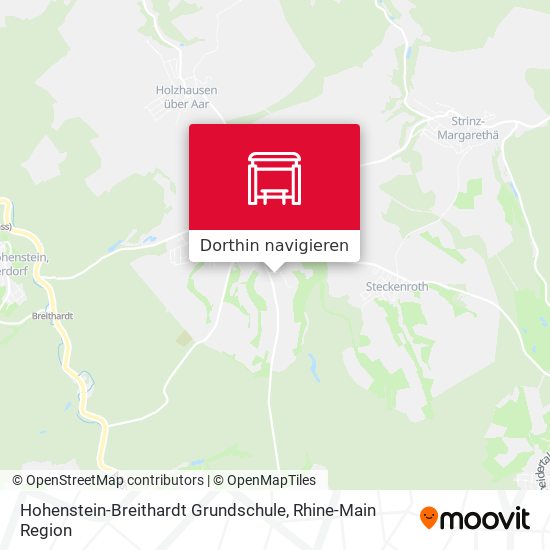 Hohenstein-Breithardt Grundschule Karte