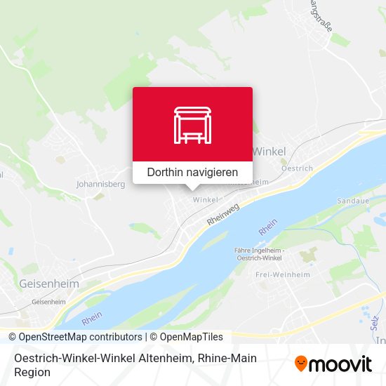 Oestrich-Winkel-Winkel Altenheim Karte