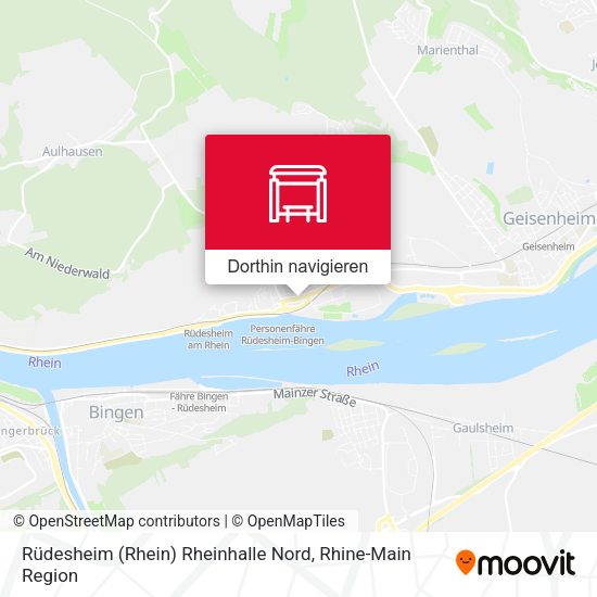 Rüdesheim (Rhein) Rheinhalle Nord Karte