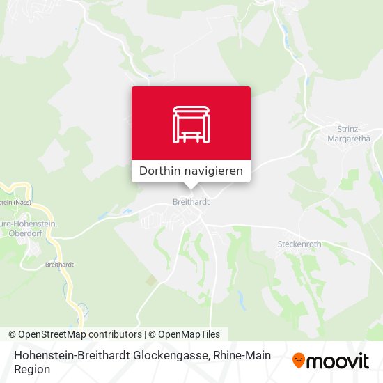 Hohenstein-Breithardt Glockengasse Karte