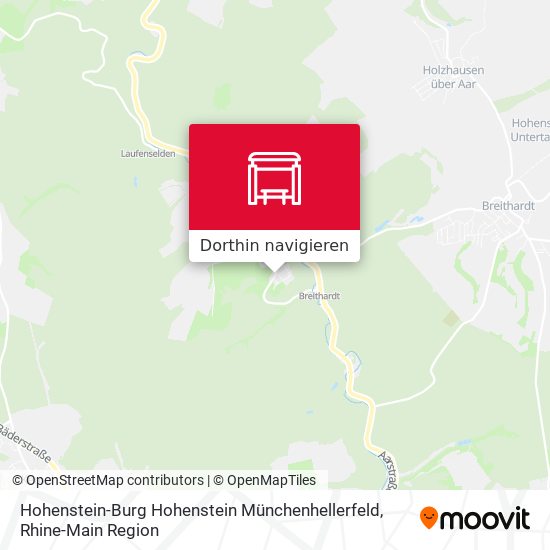 Hohenstein-Burg Hohenstein Münchenhellerfeld Karte
