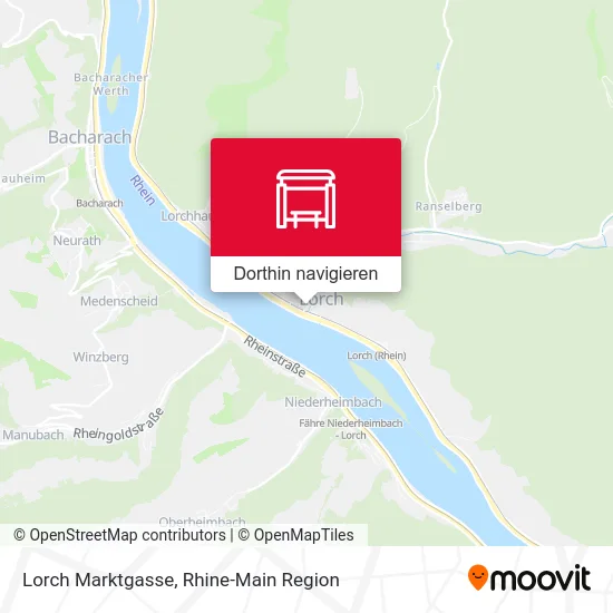 Lorch Marktgasse Karte