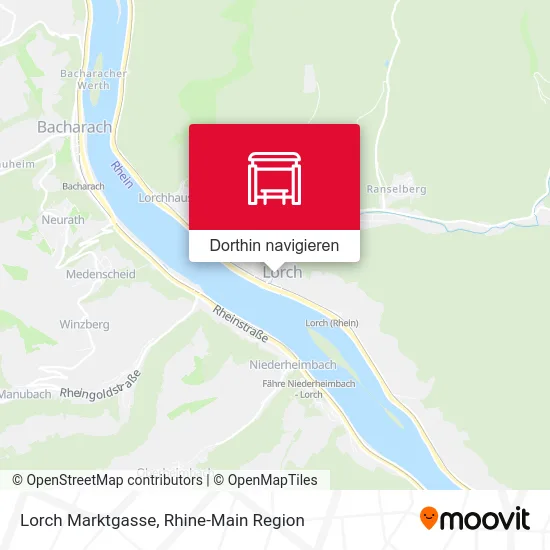 Lorch Marktgasse Karte