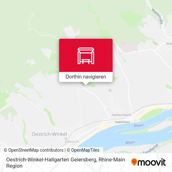 Oestrich-Winkel-Hallgarten Geiersberg Karte