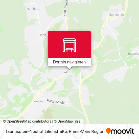 Taunusstein-Neuhof Lilienstraße Karte