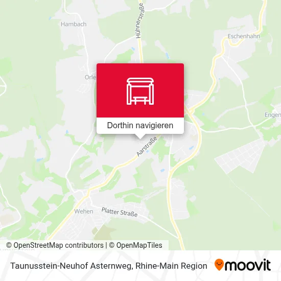 Taunusstein-Neuhof Asternweg Karte