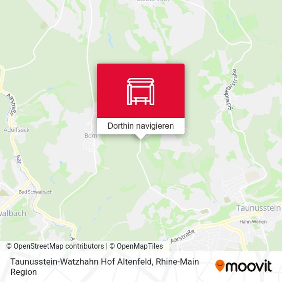 Taunusstein-Watzhahn Hof Altenfeld Karte