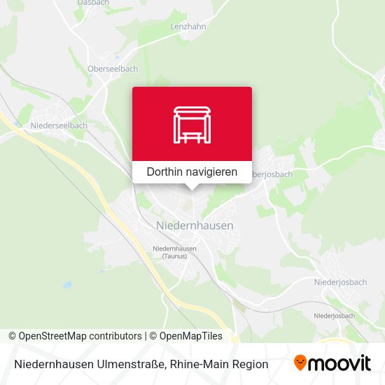 Niedernhausen Ulmenstraße Karte
