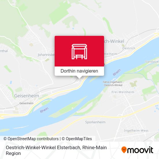 Oestrich-Winkel-Winkel Elsterbach Karte