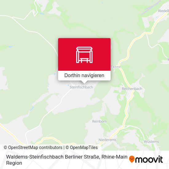 Waldems-Steinfischbach Berliner Straße Karte