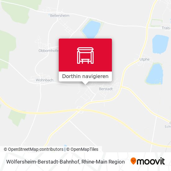 Wölfersheim-Berstadt-Bahnhof Karte