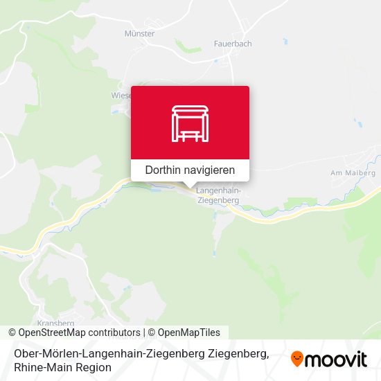 Ober-Mörlen-Langenhain-Ziegenberg Ziegenberg Karte