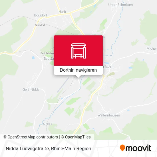 Nidda Ludwigstraße Karte