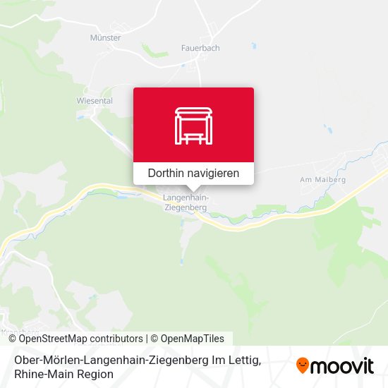 Ober-Mörlen-Langenhain-Ziegenberg Im Lettig Karte