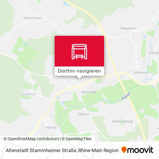 Altenstadt Stammheimer Straße Karte
