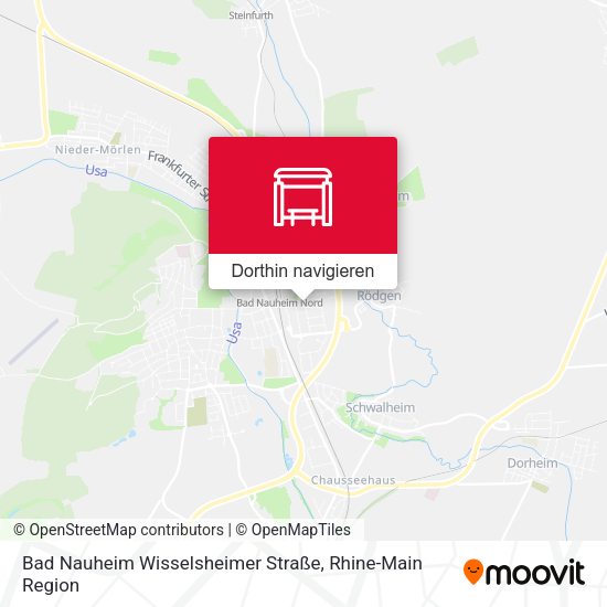 Bad Nauheim Wisselsheimer Straße Karte