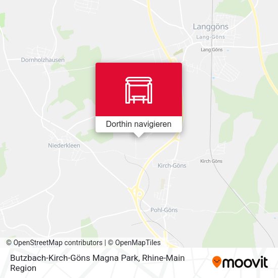 Butzbach-Kirch-Göns Magna Park Karte