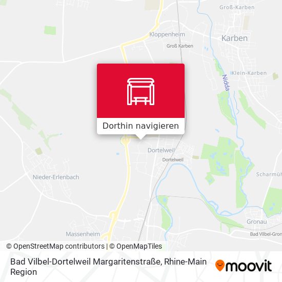 Bad Vilbel-Dortelweil Margaritenstraße Karte