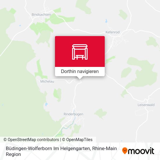 Büdingen-Wolferborn Im Helgengarten Karte