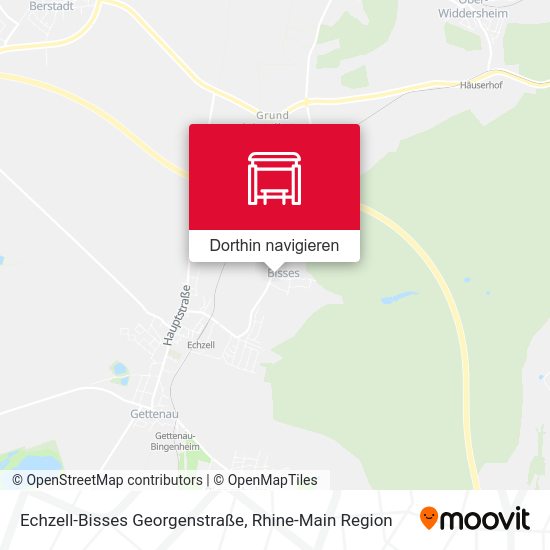 Echzell-Bisses Georgenstraße Karte